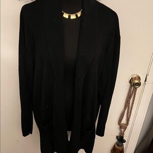 dressbarn Classic Black Women's Cardigan